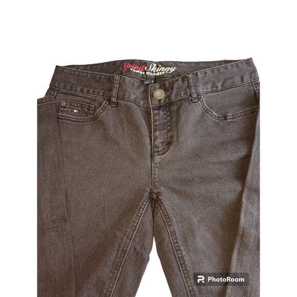 Tommy Hilfiger Spirit Skinny Jeans Black Women's Size 4A - Picture 7 of 9
